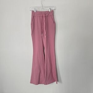NWT Halara High Rise Flare Yoga Pants Pink XS